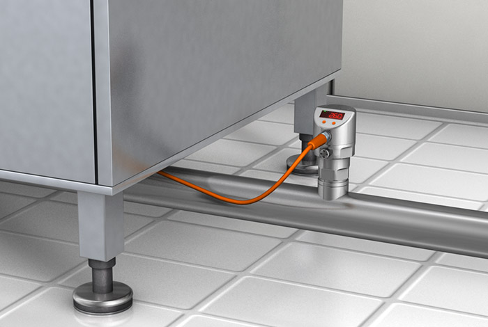 Измерение давления в системе темперирования