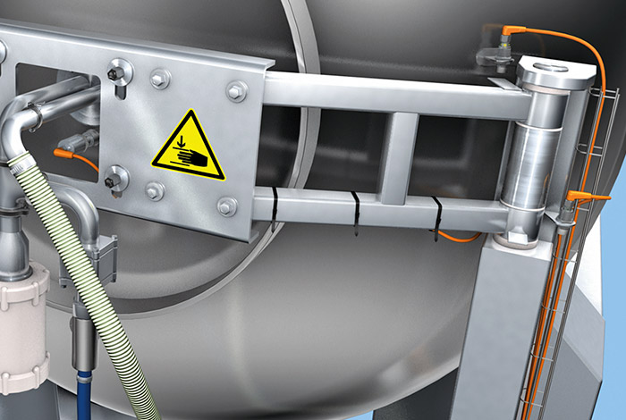 Контроль конечного положения тумблера