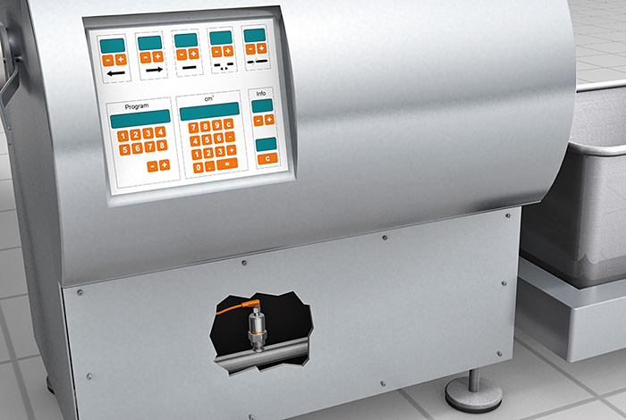 Измерение вакуума в наполнительной машине