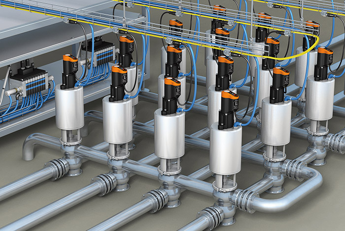 Определение положения на клапанных кластерах