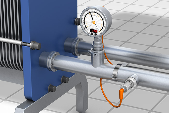 Измерение давления в холодильнике для сусла